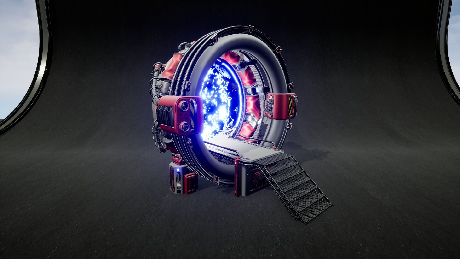 Sci Fi Portal in Blueprints UE Marketplace