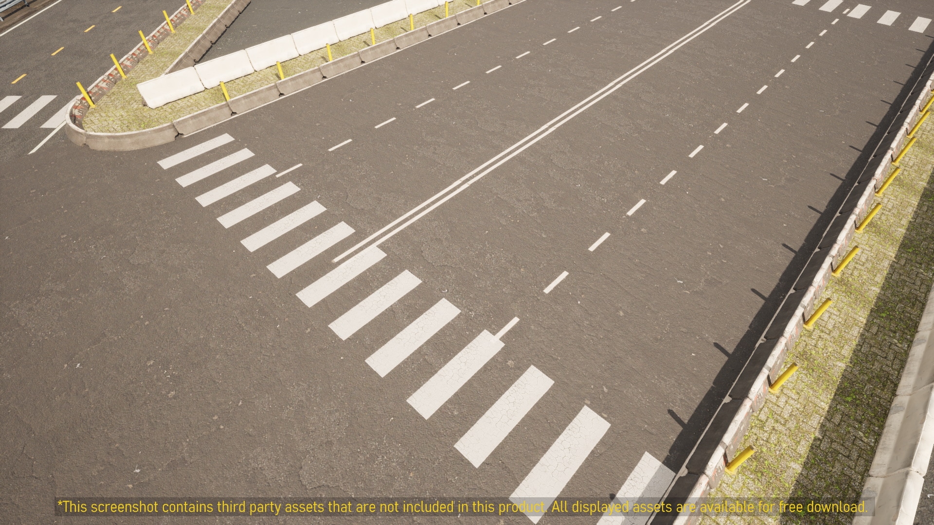 Roadacity, Road & Intersection Maker in Blueprints UE Marketplace