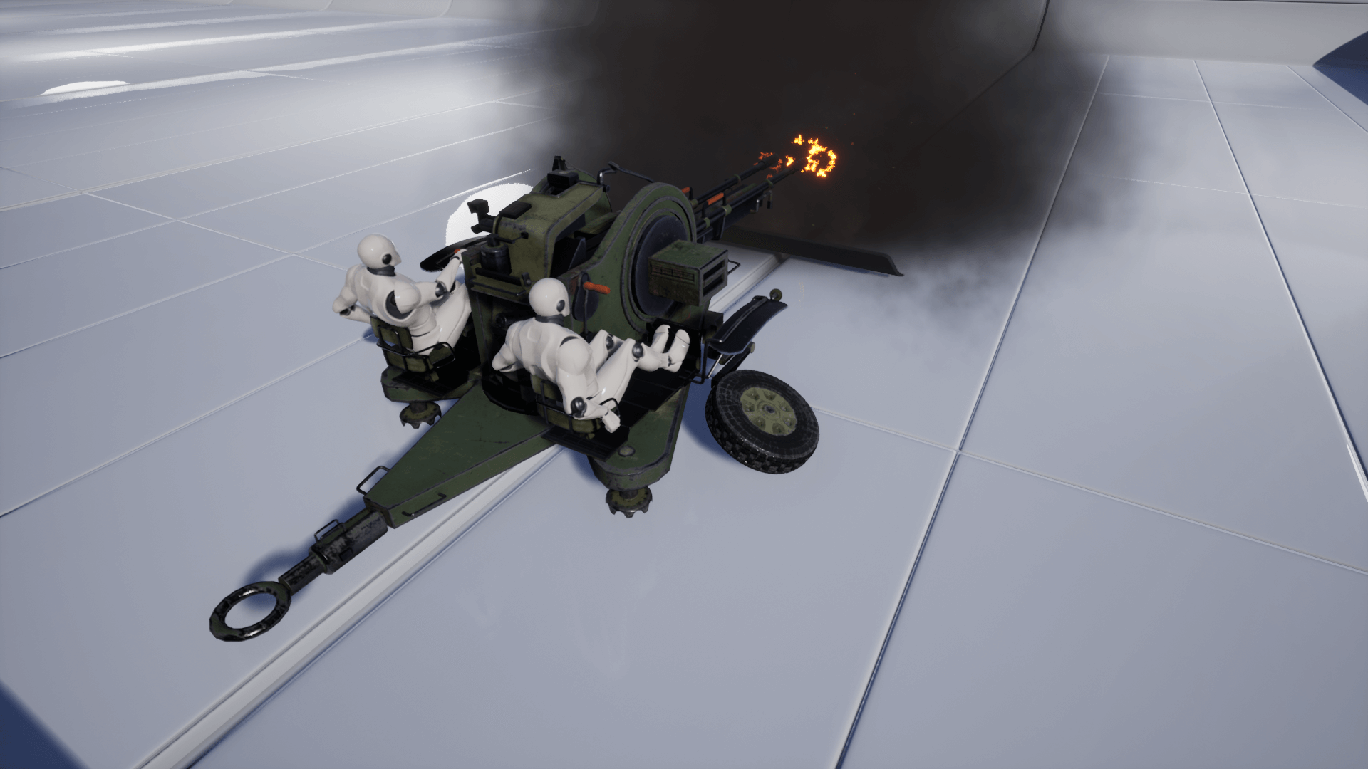 Heavy Weapon Pack-Mortar, Field Gun, Anti Aircraft Gun, Hotchkiss Gun
