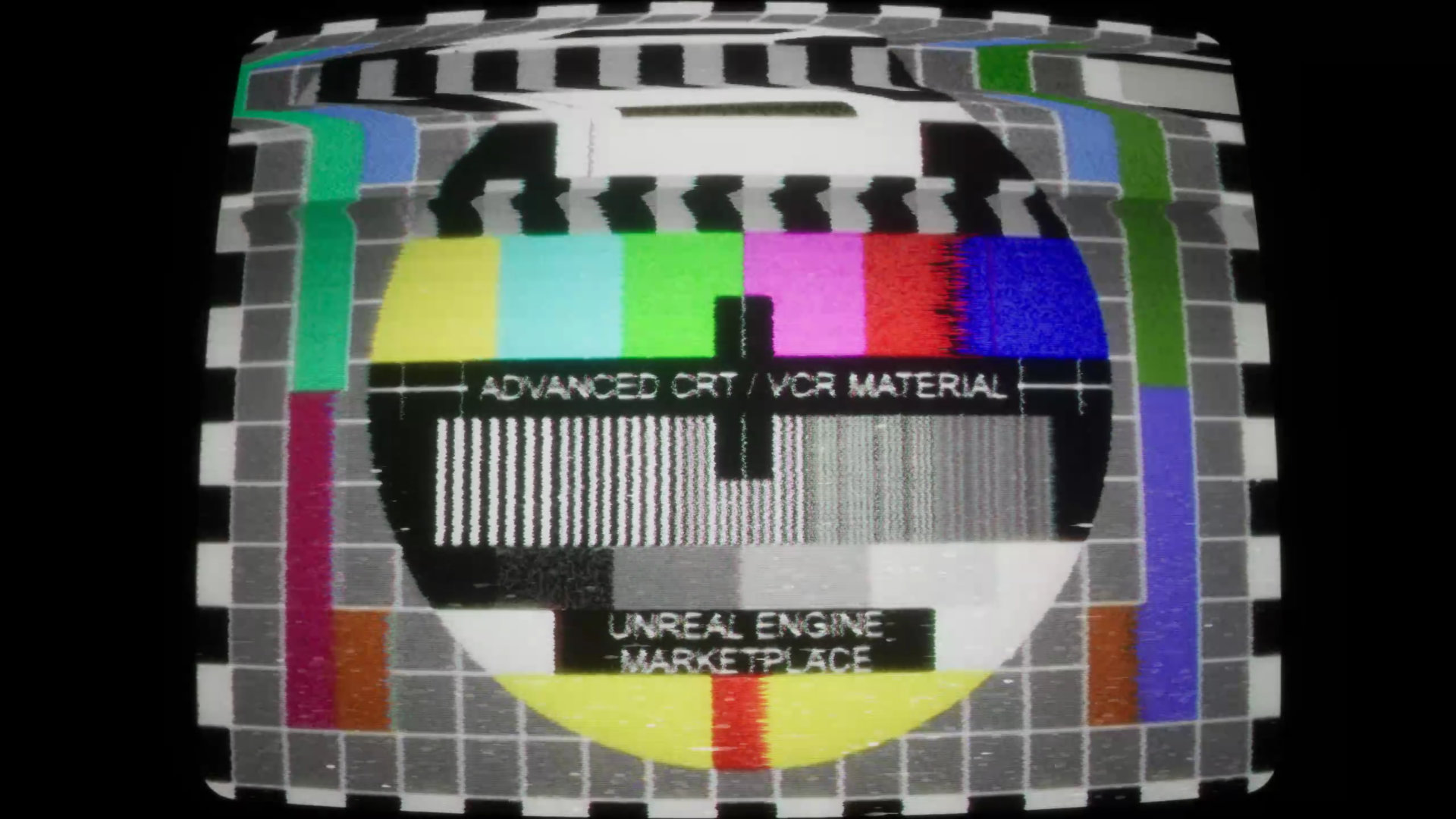Animated CRT TV - VCR Effects