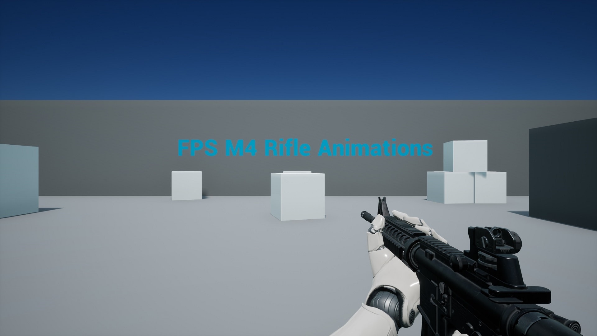 M4 Rifle FPS Animations in Animations - UE Marketplace