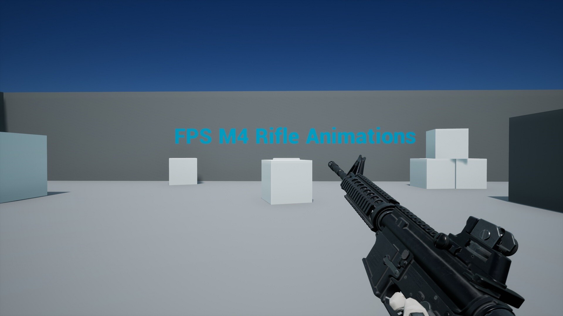 M4 Rifle FPS Animations in Animations - UE Marketplace