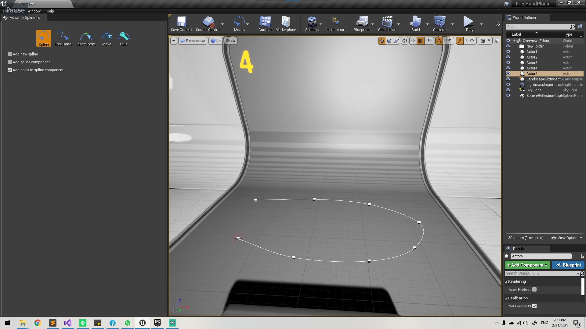 LEAKED GAME ASSETS - Advance Spline Tool