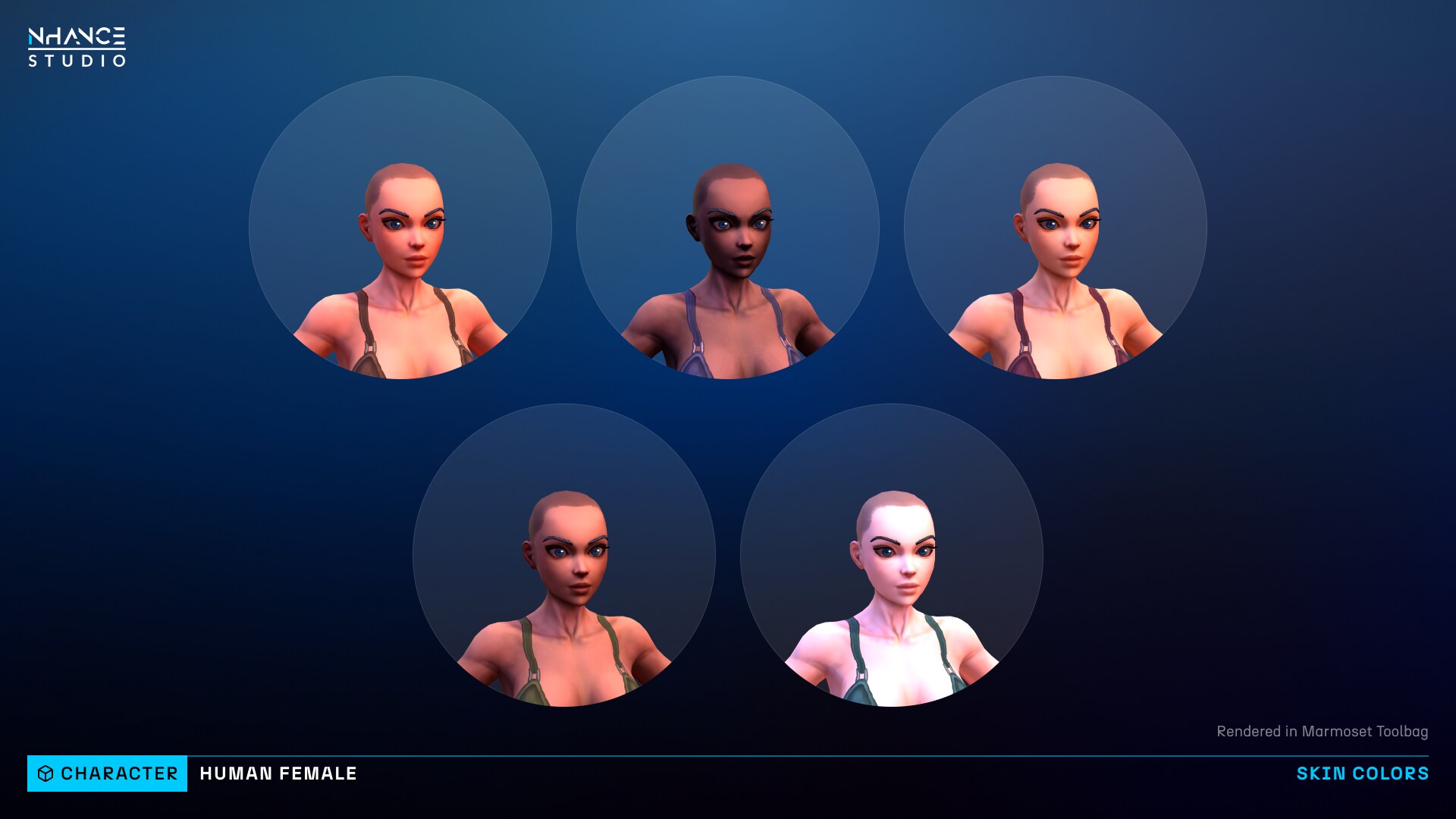 Modular Fantasy Stylized Human Female in Characters - UE Marketplace