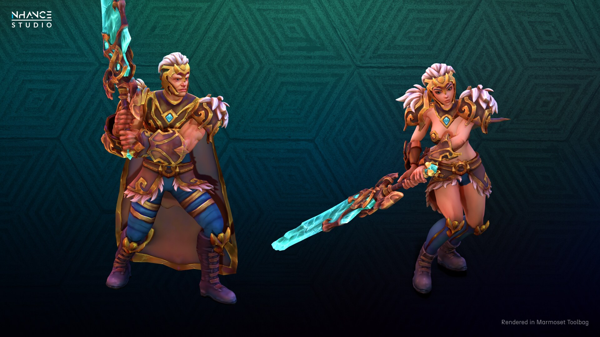 Stylized Fantasy Wild Hunter Outfit