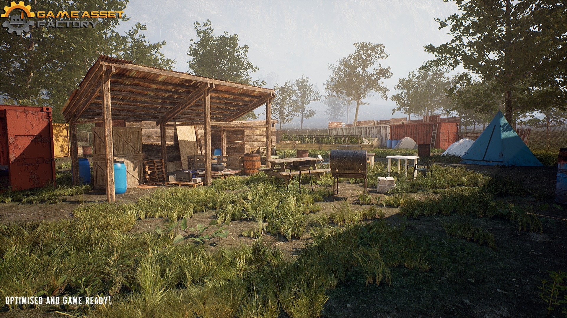 Post Apocalyptic Survival Camp in Environments - UE Marketplace