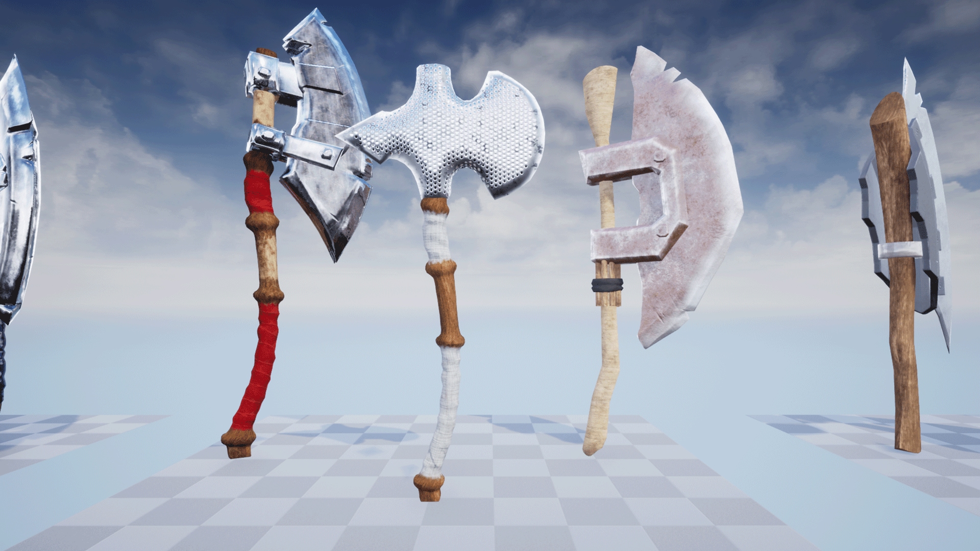 HATCHETS in Weapons UE Marketplace