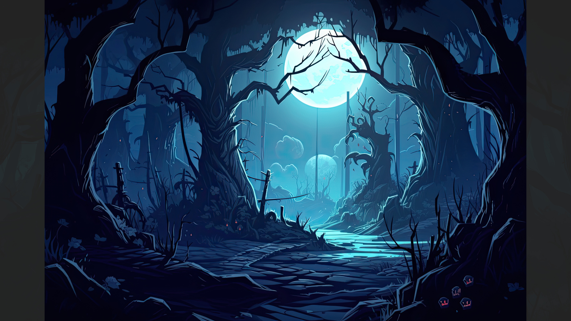 BACKGROUND Stylized Haunted 2 In 2D Assets UE Marketplace BACKGROUND Stylized Haunted 2 In 2D Assets UE Marketplace