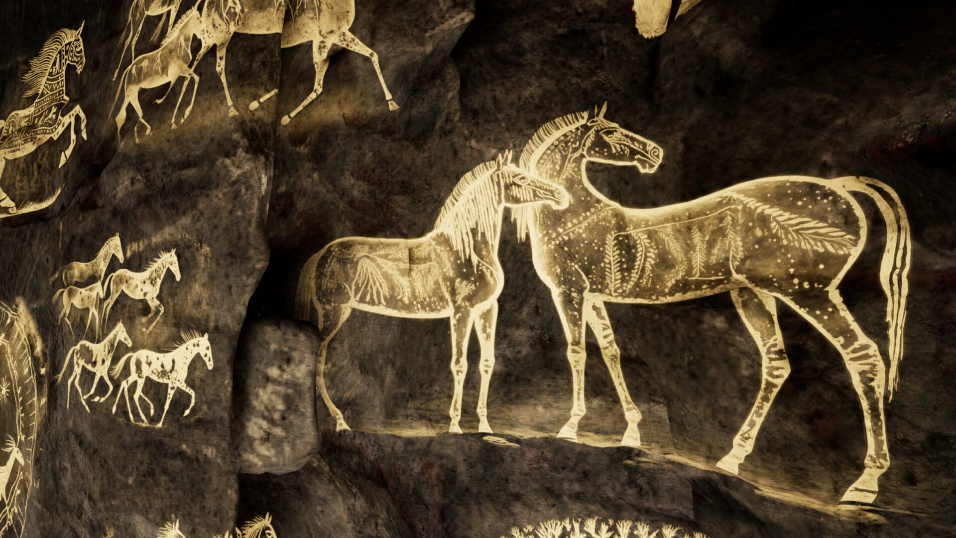 150 Cave Paintings Decal Mega Pack in Textures UE Marketplace