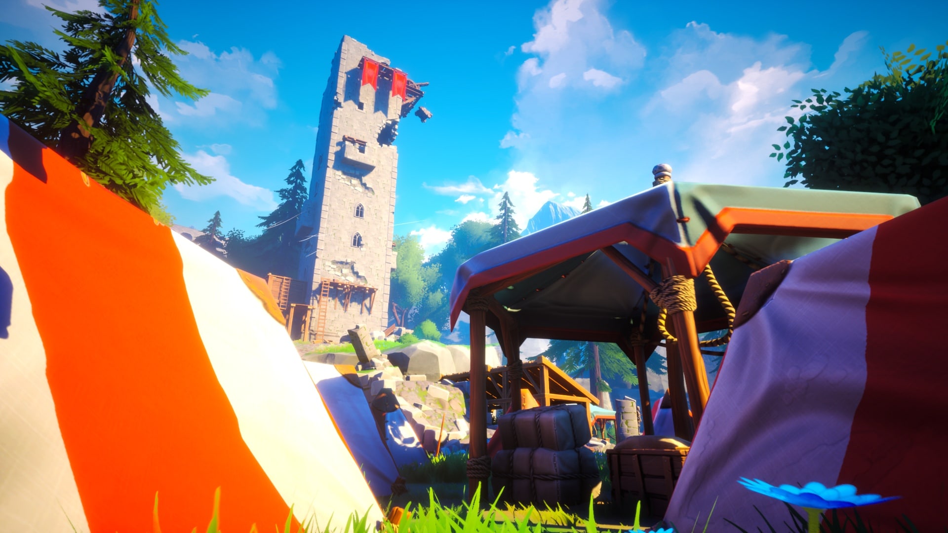 Stylized Bandit Camp Environment - Modular Open World Bandit Army ...