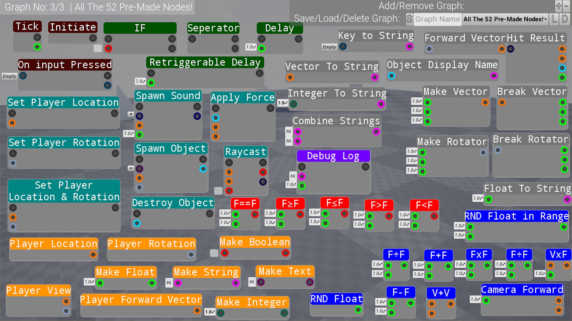 In-Game Blueprints in Blueprints - UE Marketplace