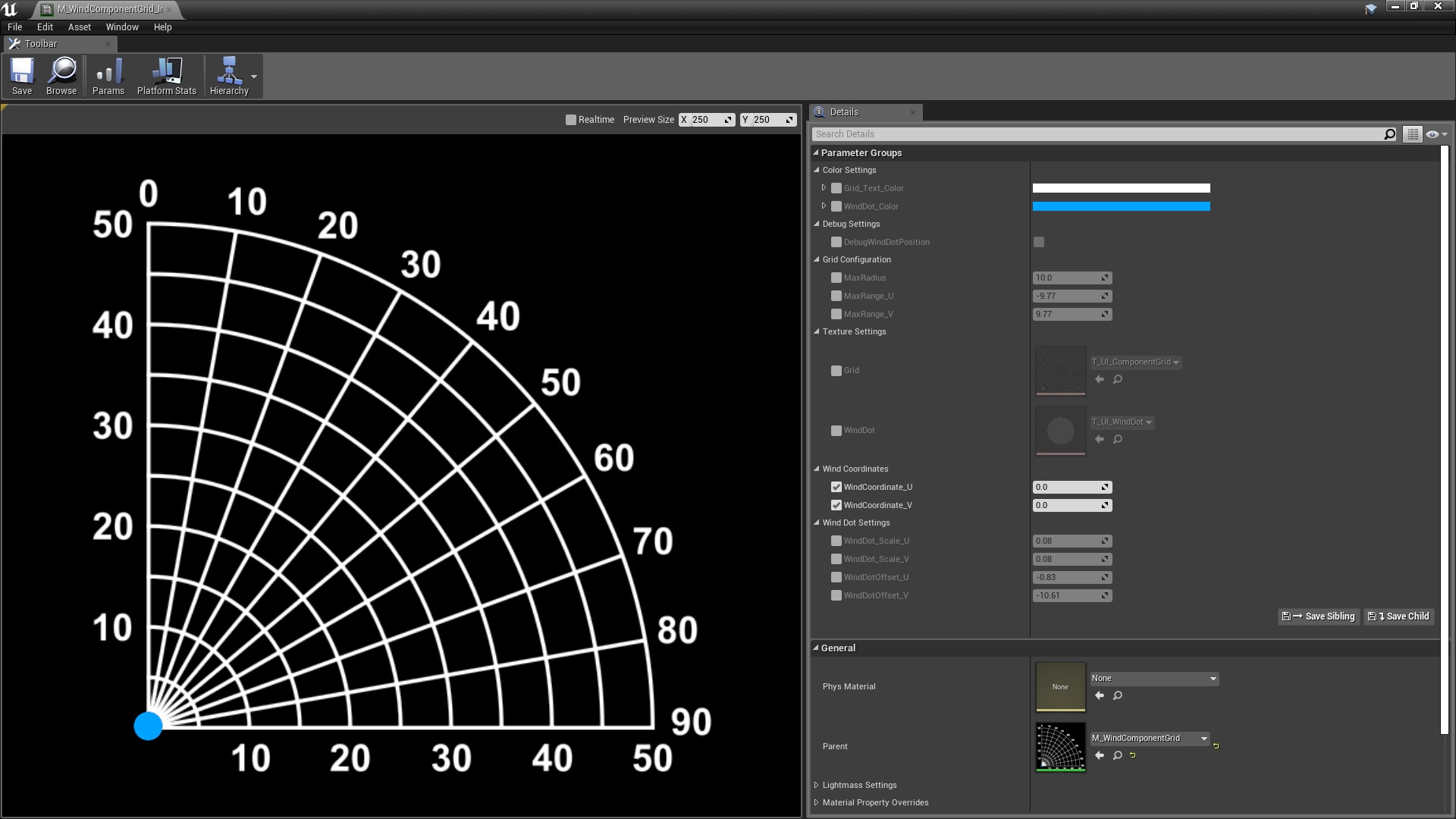 Wind Component Chart in Blueprints - UE Marketplace