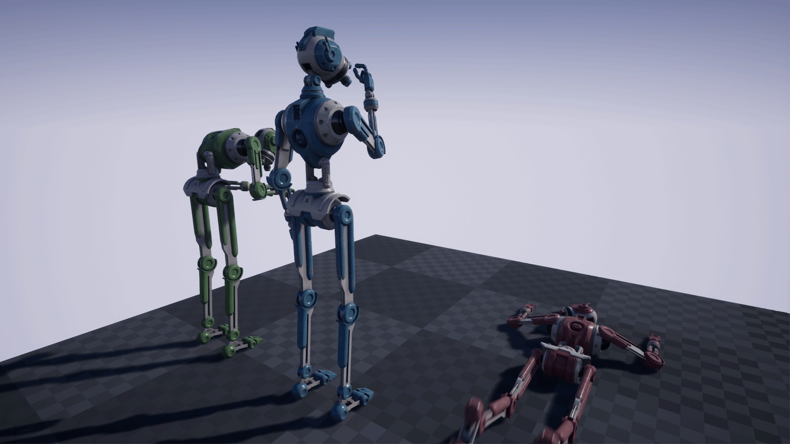 Sci Fi Scientist Droid In Characters Ue Marketplace
