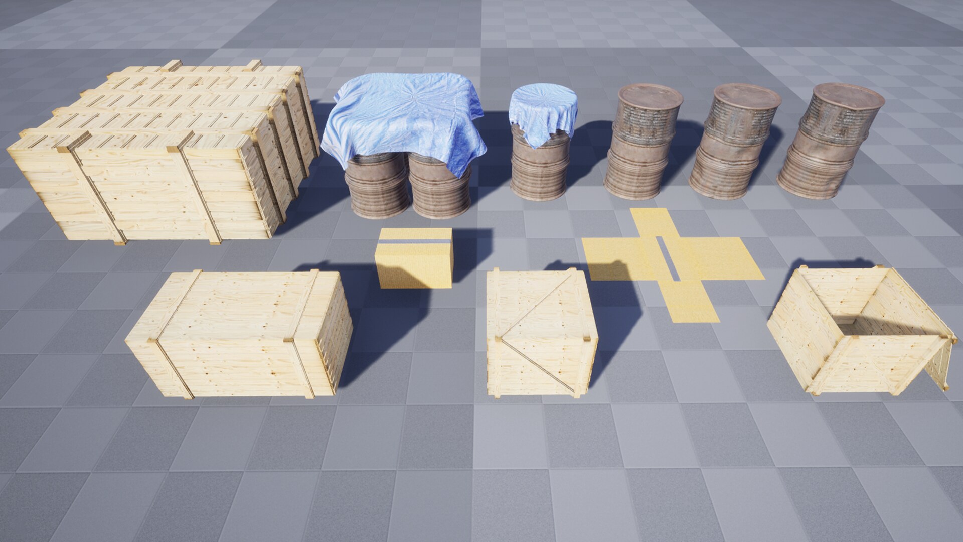 Crates and Barrels