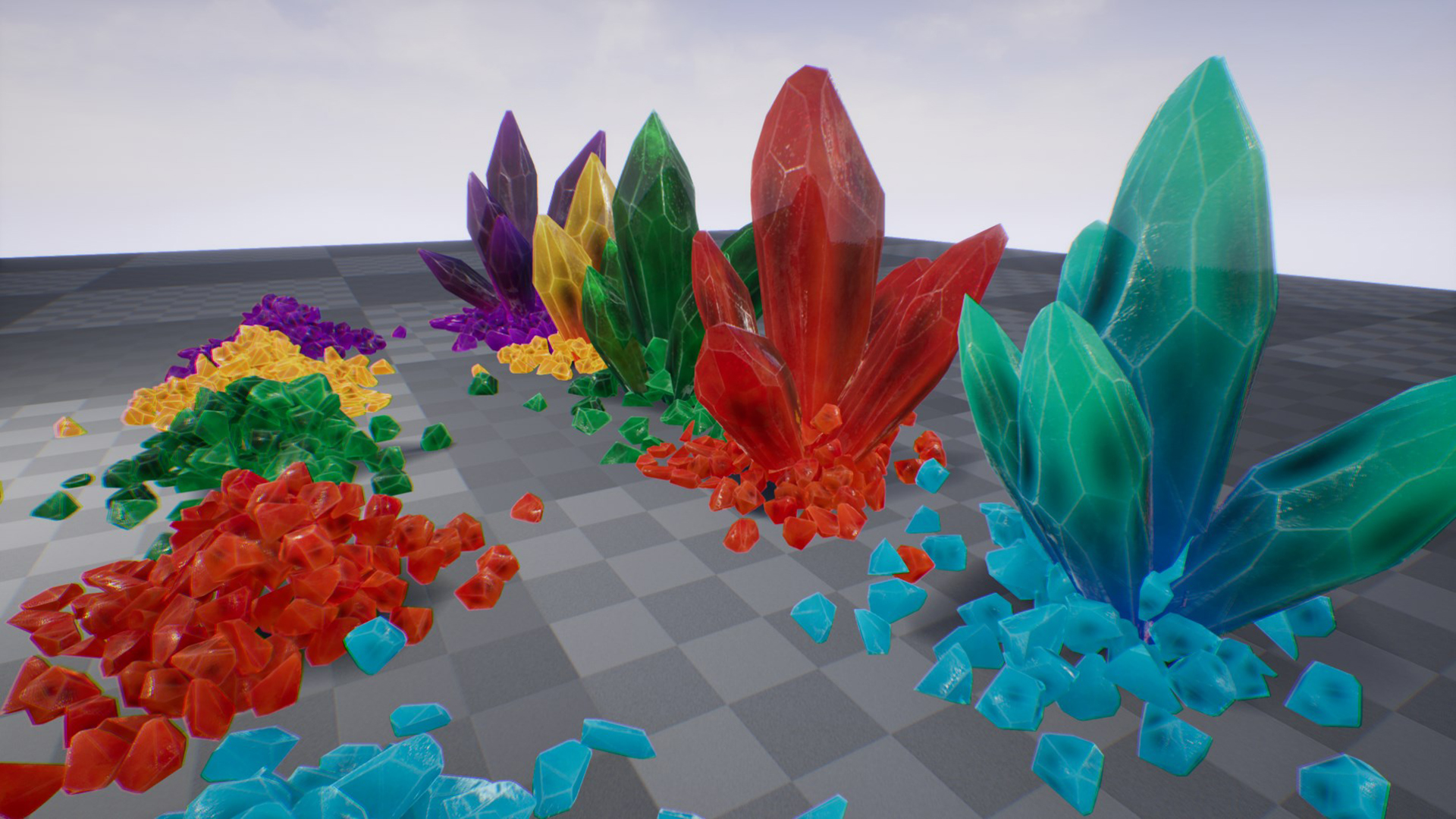 CrystalGems by Dzen Games in Props UE4 Marketplace