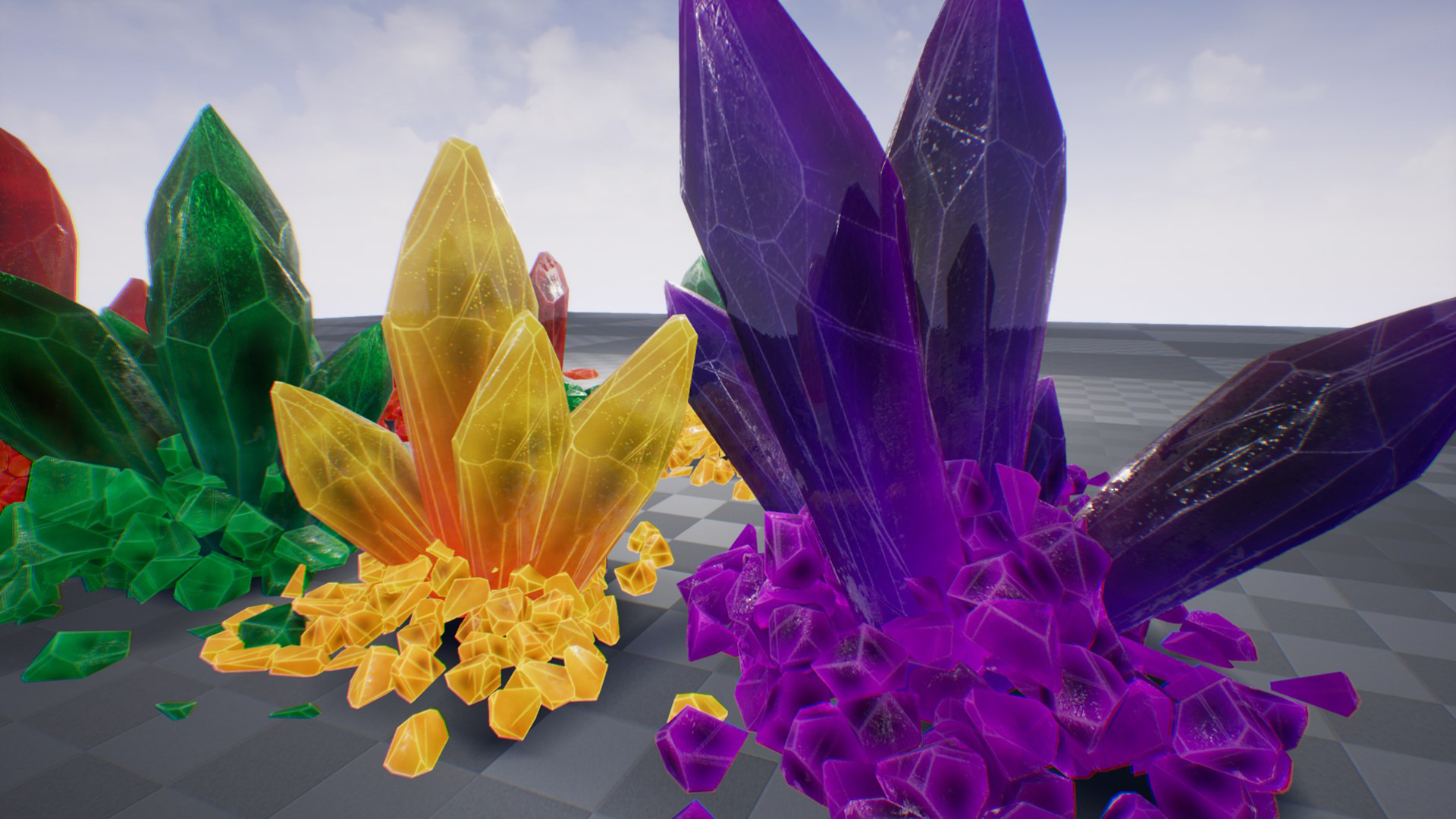 CrystalGems by Dzen Games in Props UE4 Marketplace