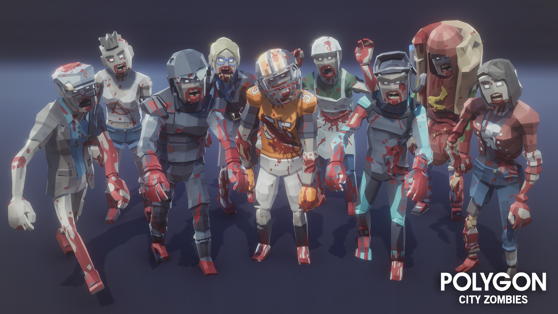 polygon - city zombies