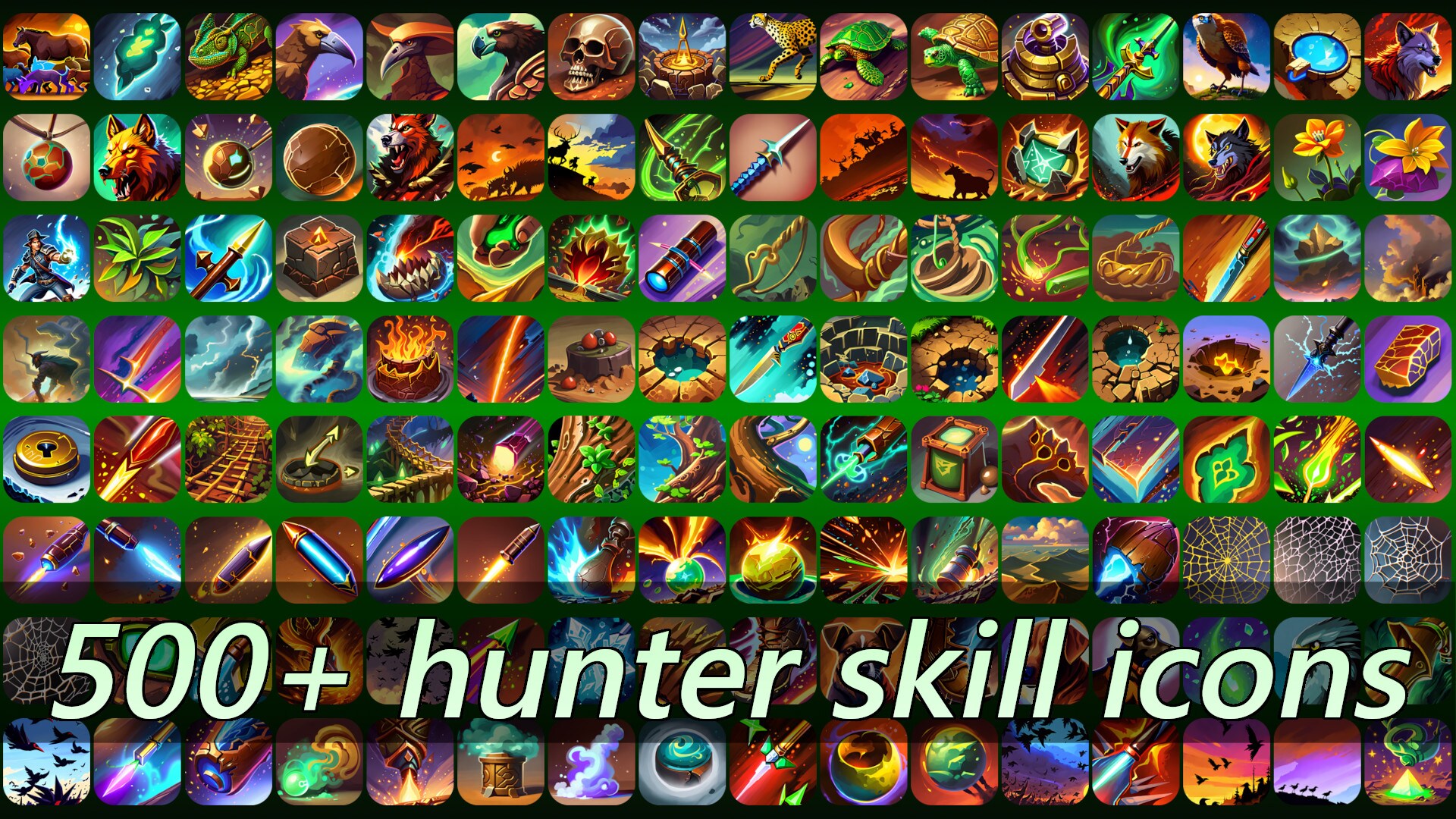 500 Hunter Skill Icons In 2D Assets UE Marketplace 500-hunter-skill-icons-in-2d-assets-ue-marketplace