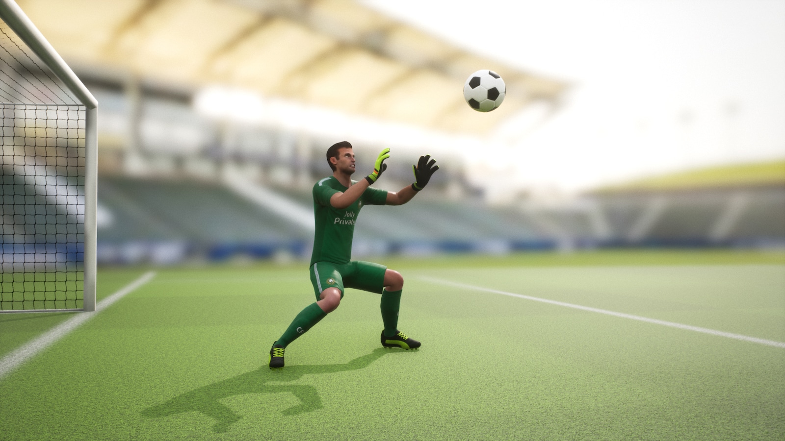 Goalkeeper Soccer in Characters UE Marketplace