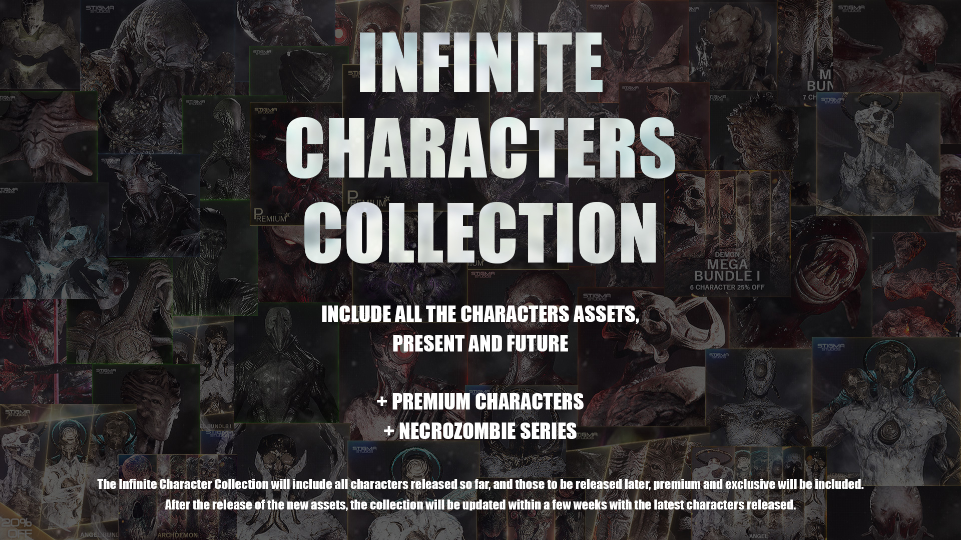 Infinite Characters Collection - Game Assets + Extra