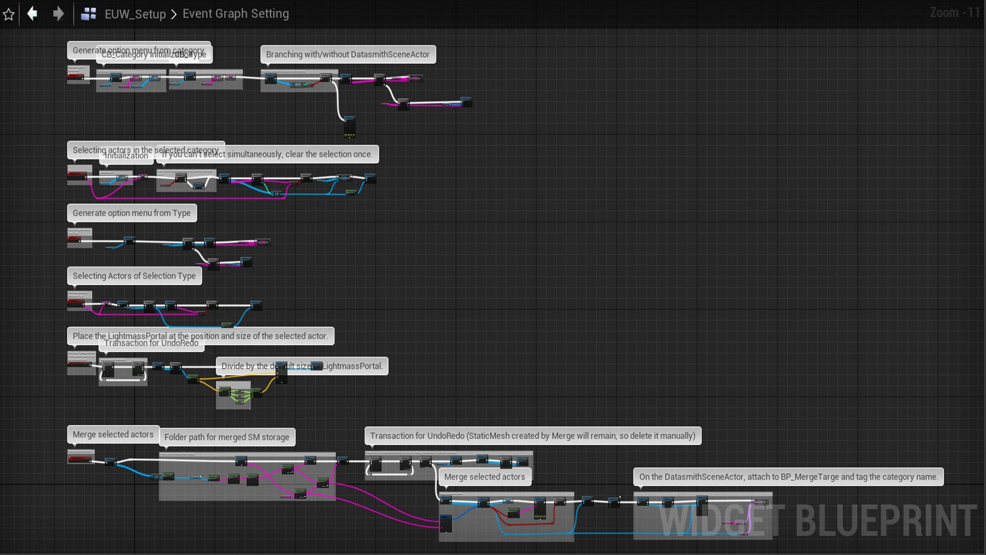 在蓝图创建的Datasmith Revit Helper - 虚幻引擎商城