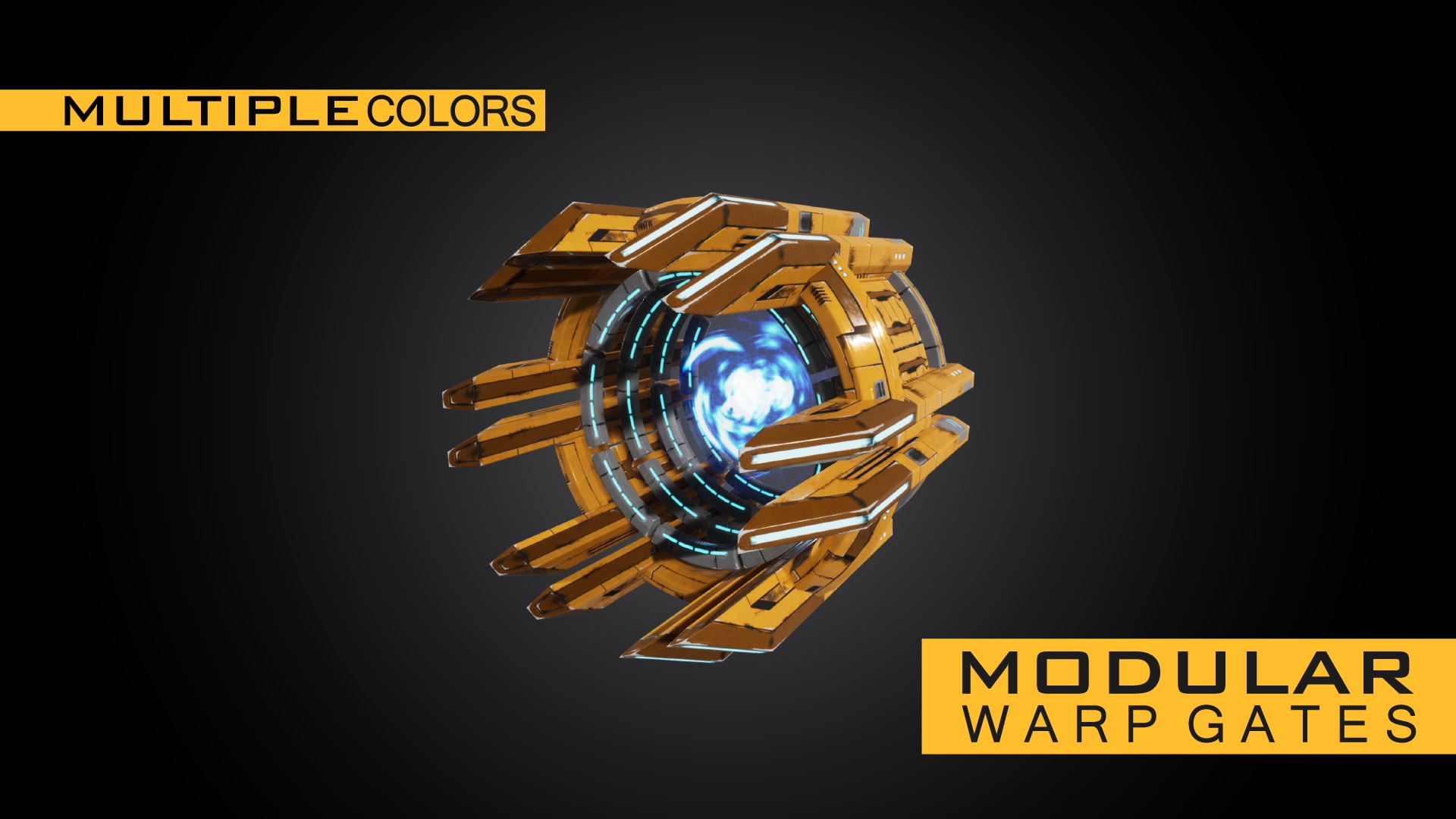 Modular Warp Gates