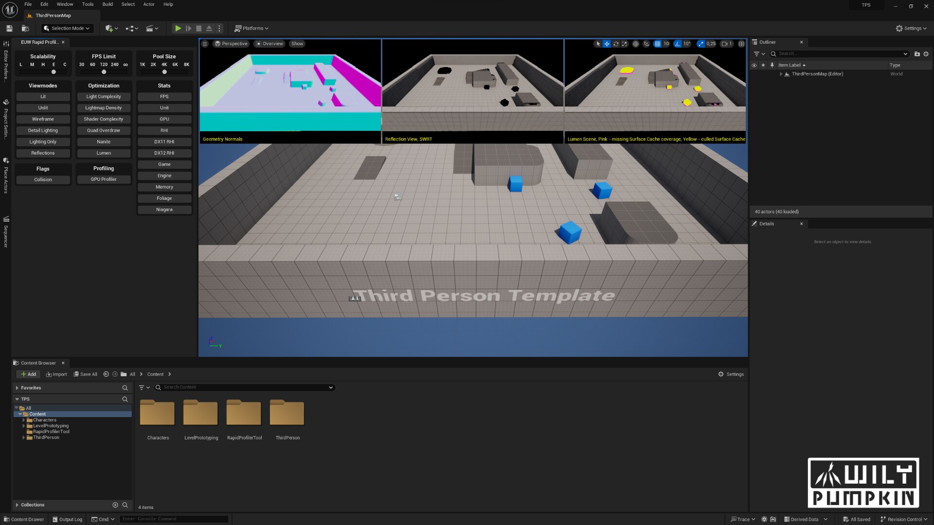 Rapid Profiler Tool in Blueprints UE Marketplace