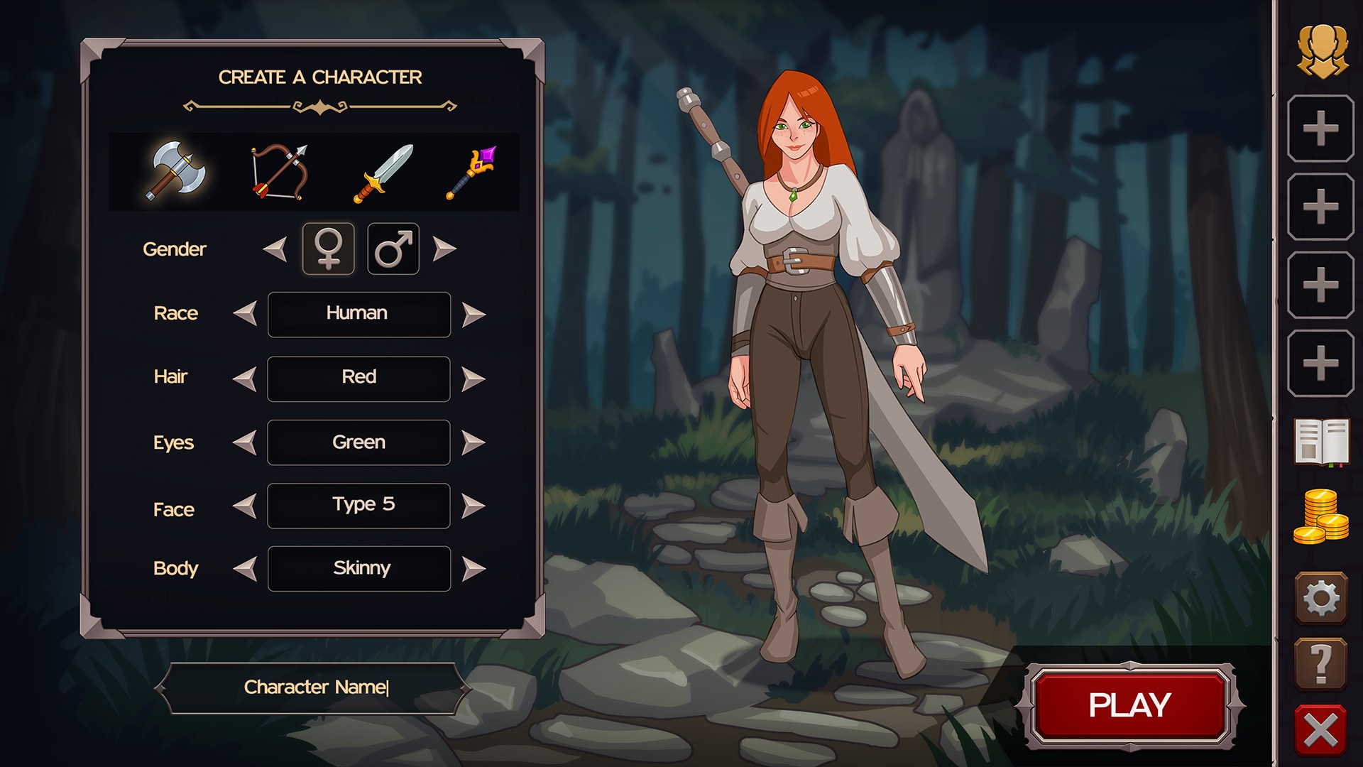 Classic Fantasy RPG - UI Kit in 2D Assets - UE Marketplace