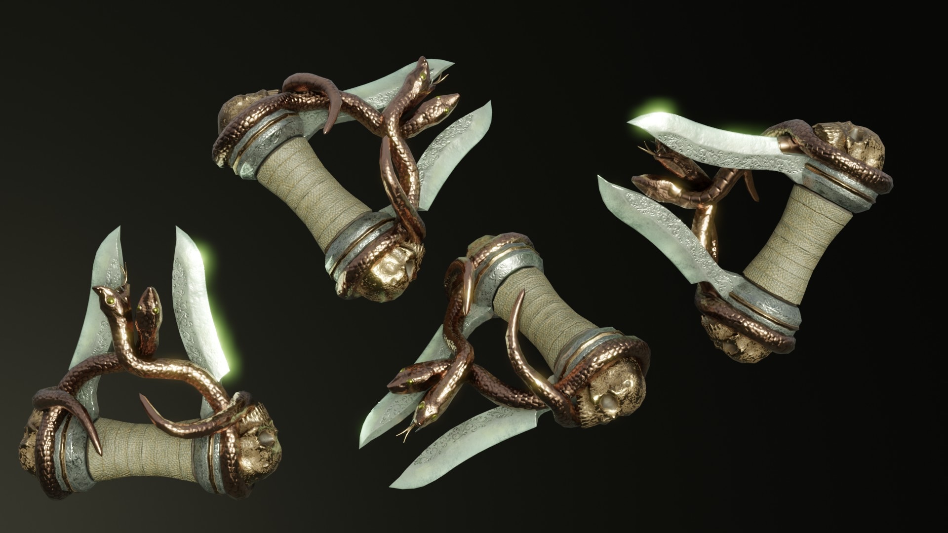 Fantasy Snake Weapon Set in Weapons UE Marketplace