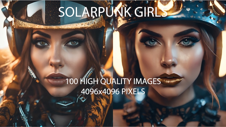 Solarpunk Girls