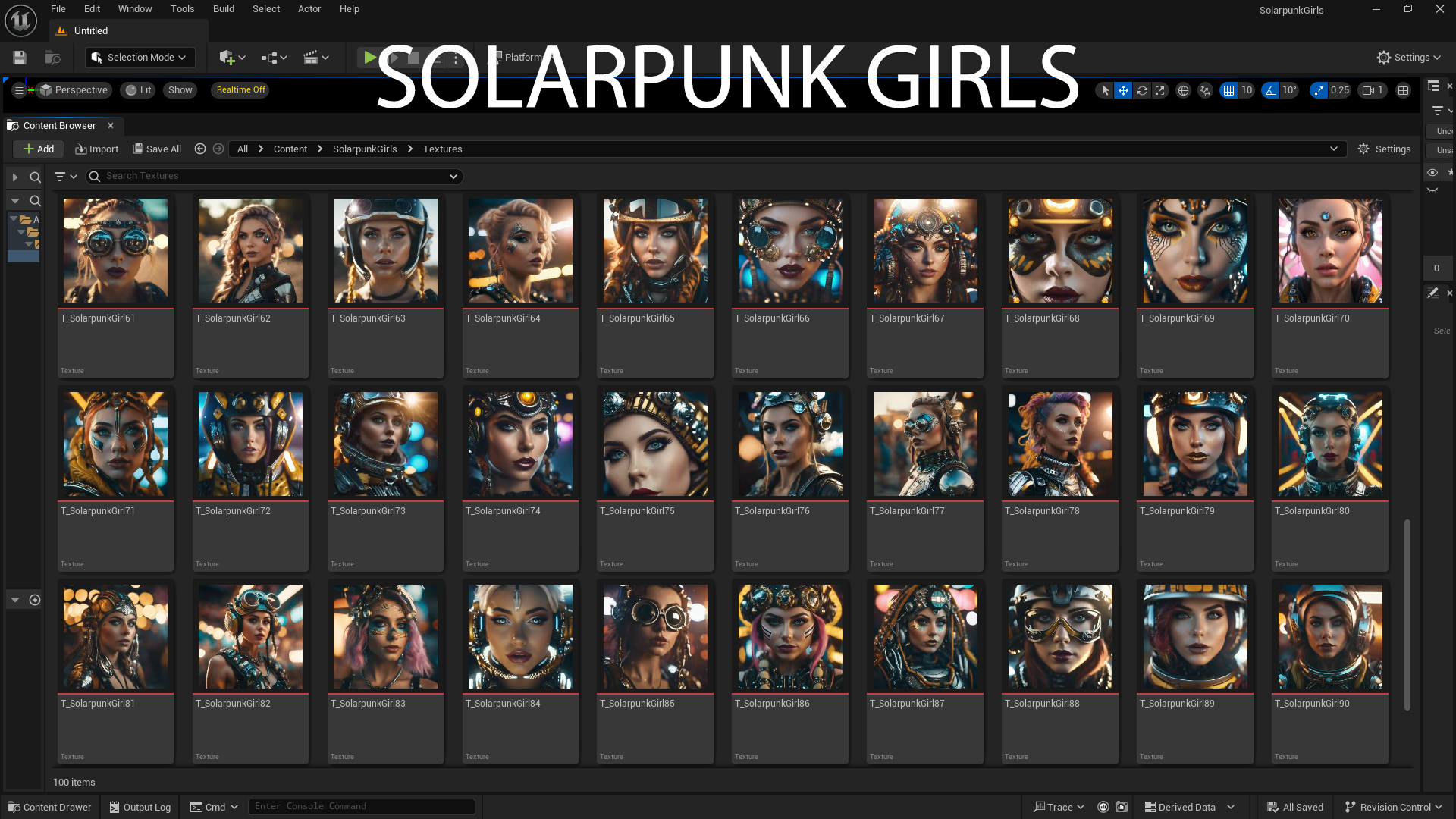 Solarpunk Girls - Screenshot