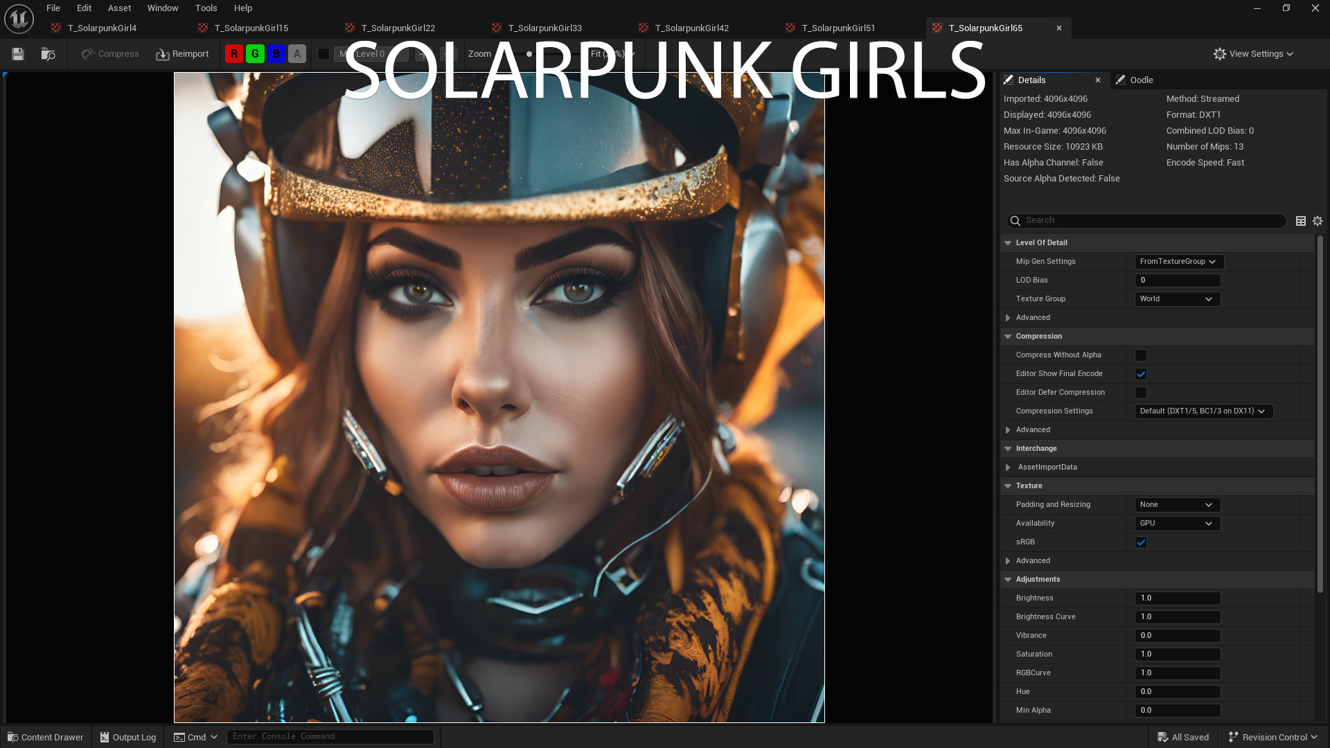 Solarpunk Girls - Screenshot