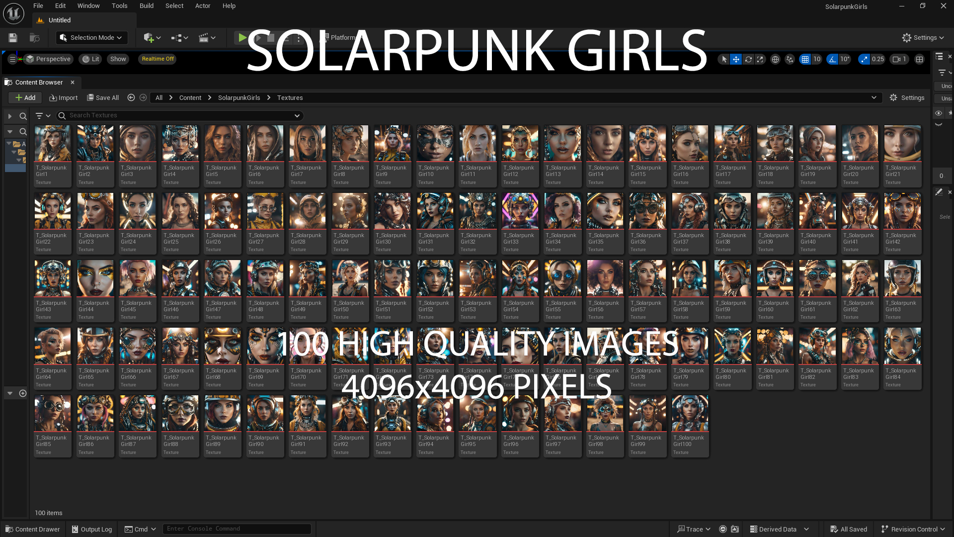 Solarpunk Girls - Screenshot