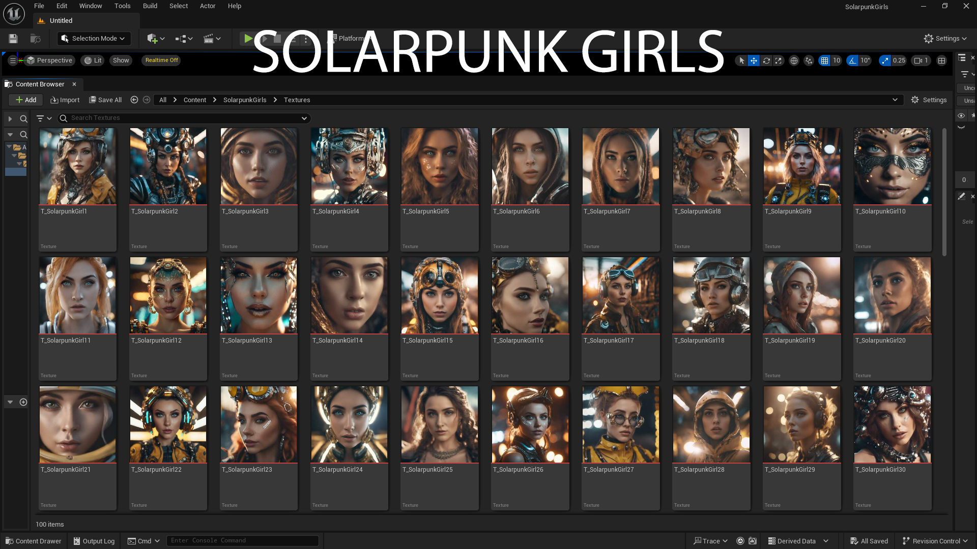 Solarpunk Girls - Screenshot