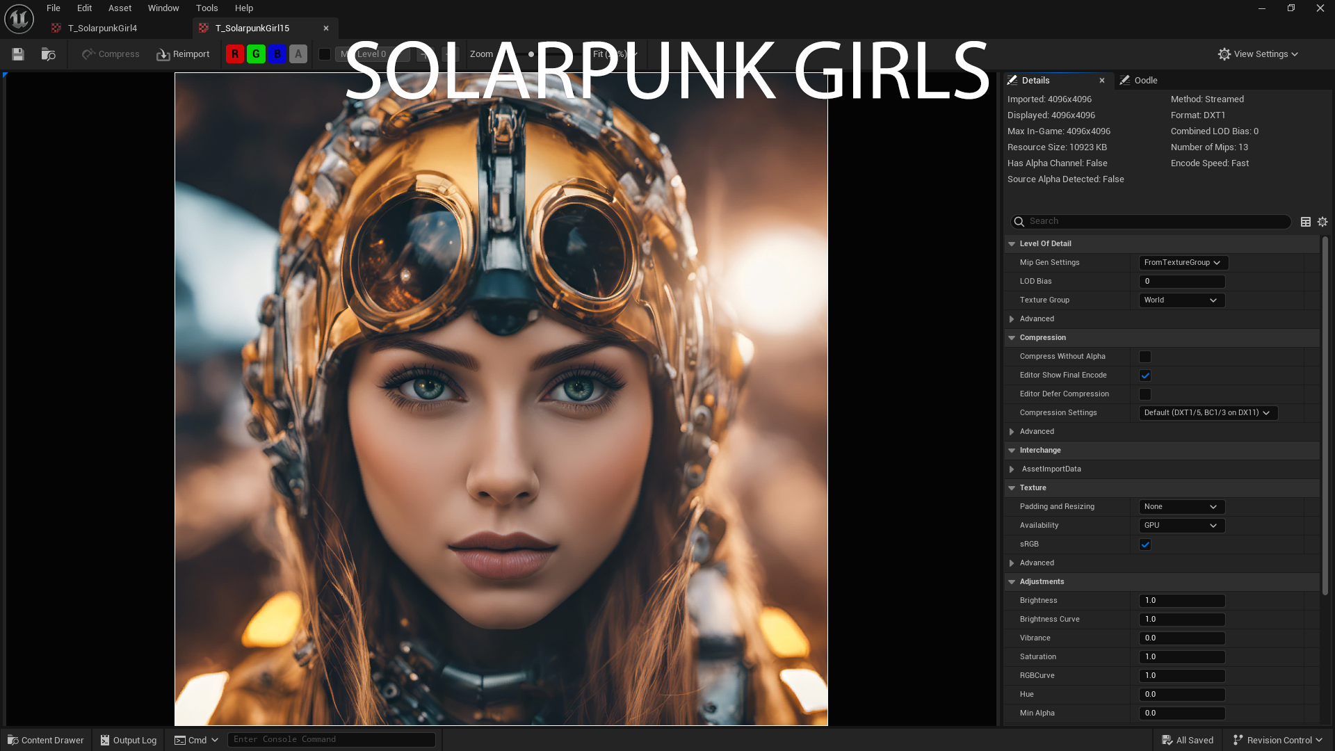 Solarpunk Girls - Screenshot