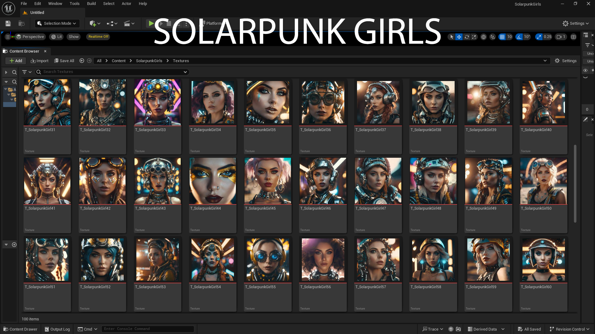 Solarpunk Girls - Screenshot