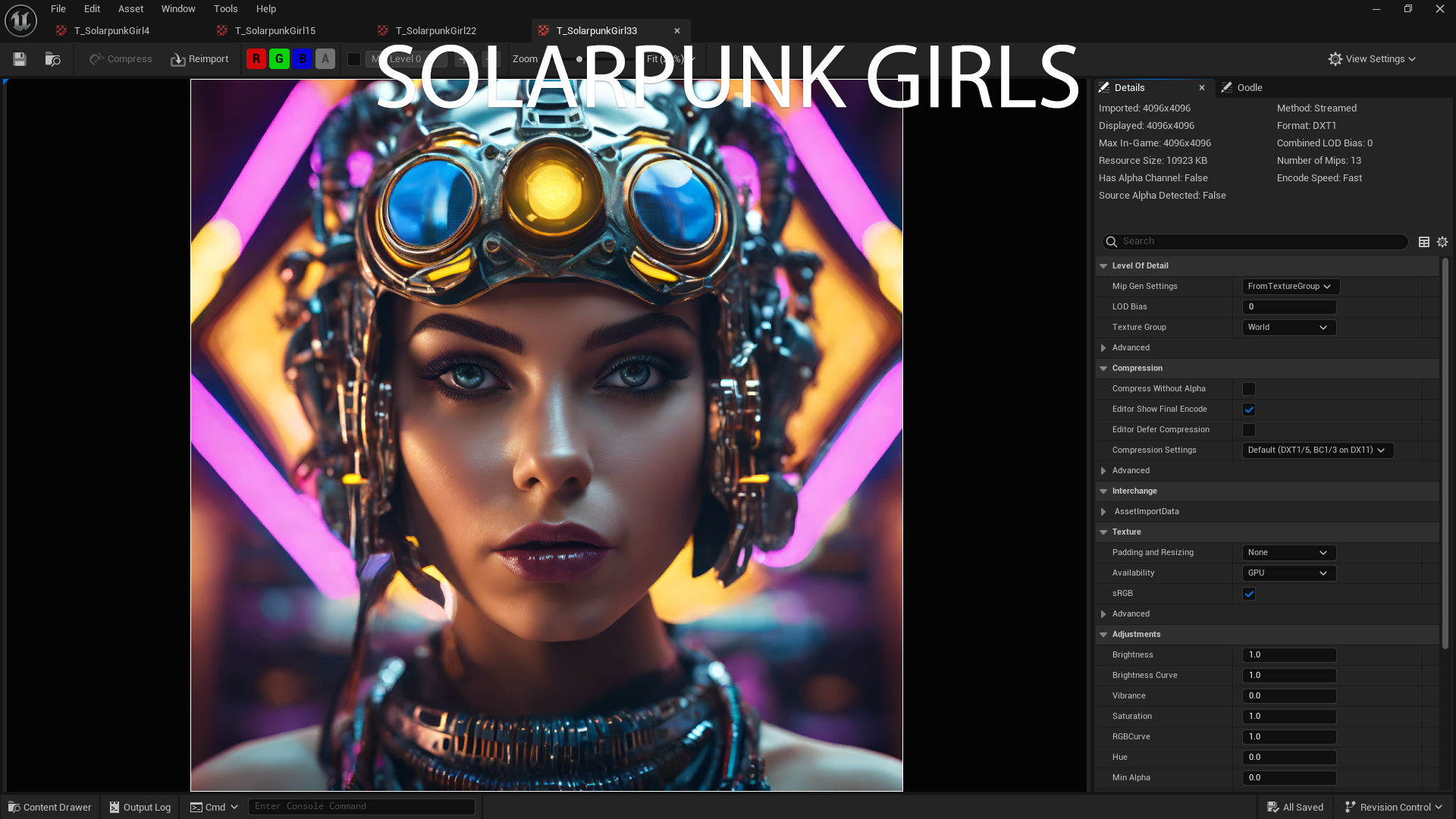 Solarpunk Girls - Screenshot