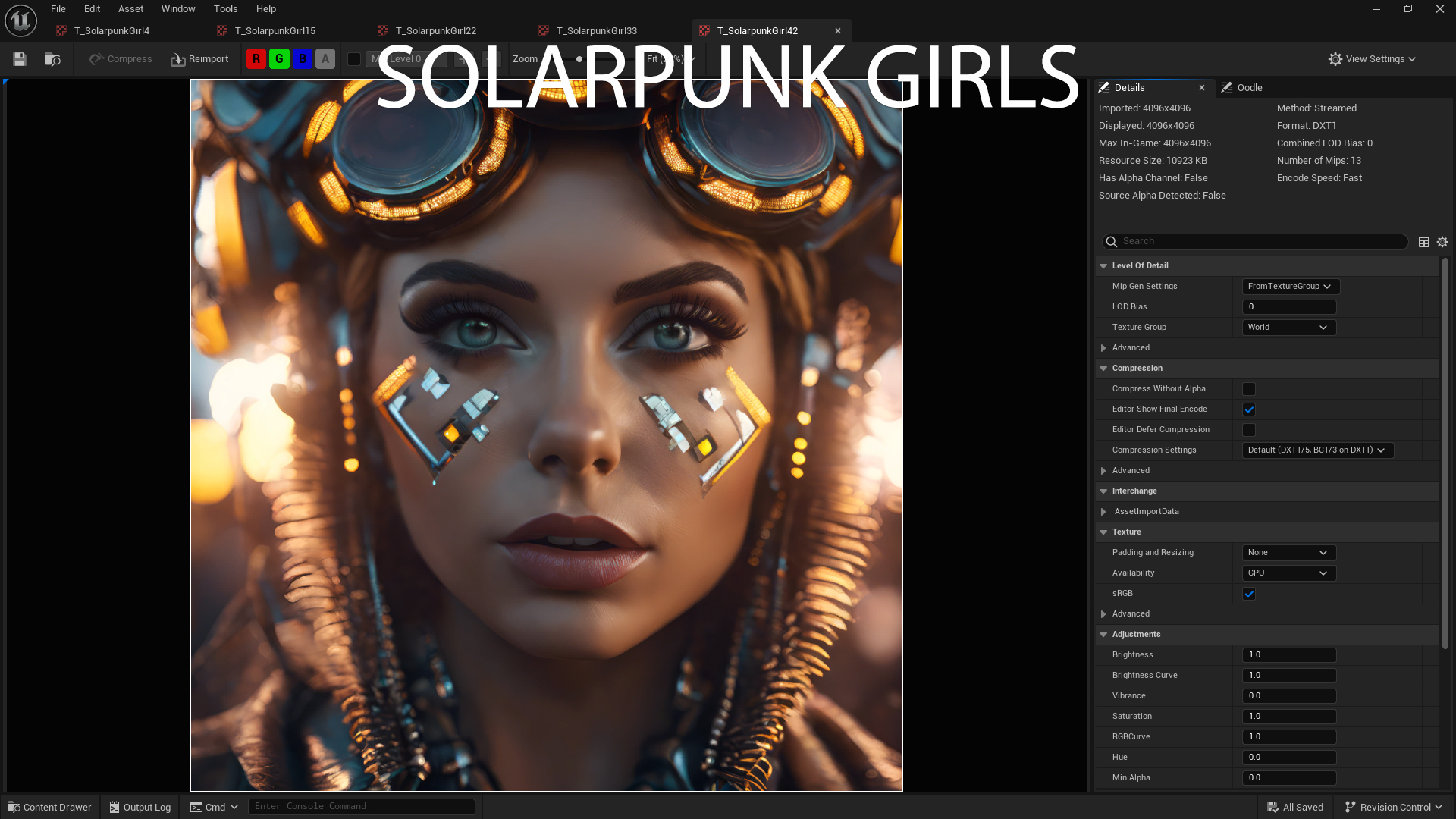 Solarpunk Girls - Screenshot