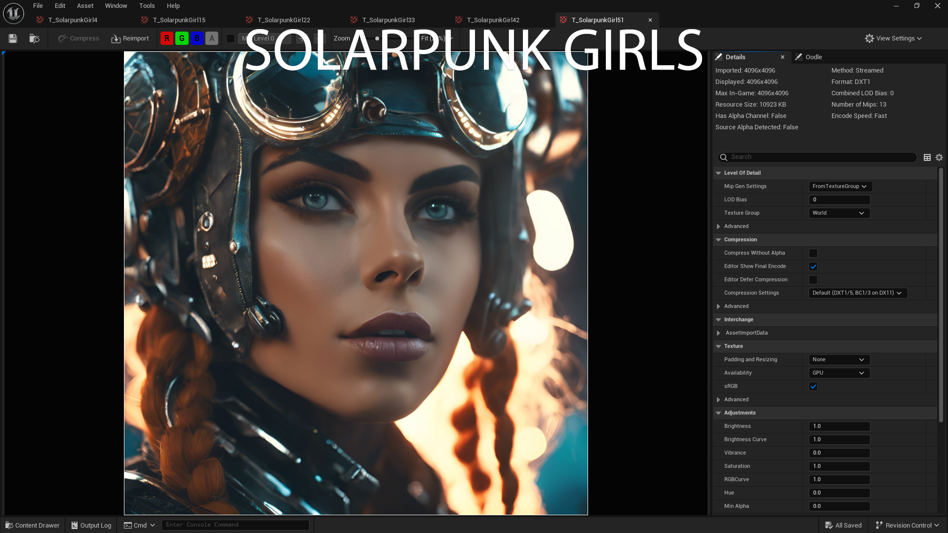 Solarpunk Girls - Screenshot