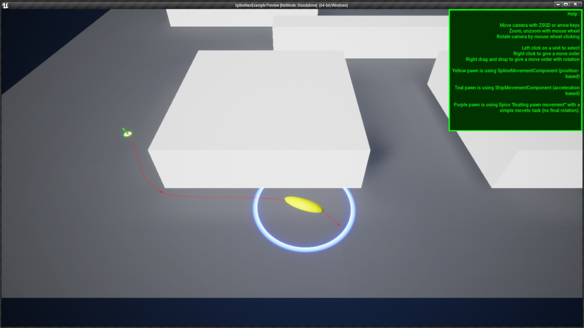 Spline Navigation plug-in in Code Plugins - UE Marketplace