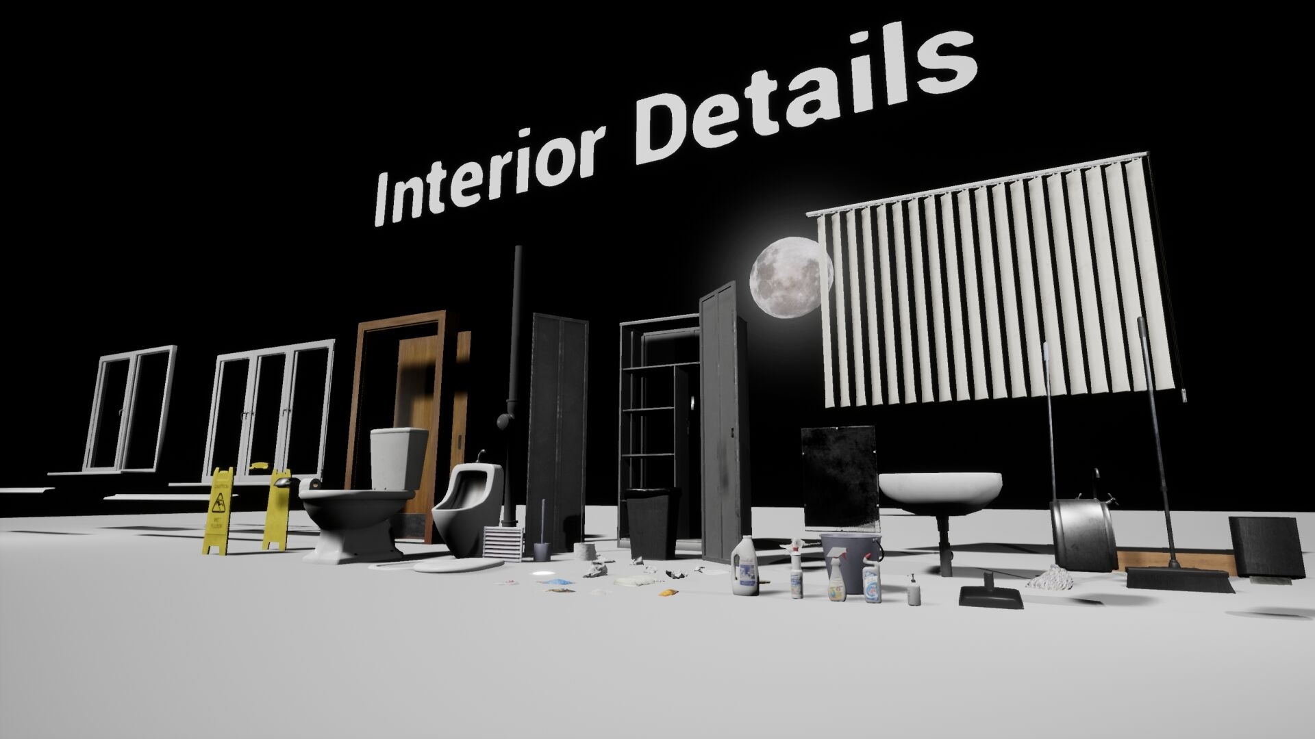 Public Restroom in Environments UE Marketplace