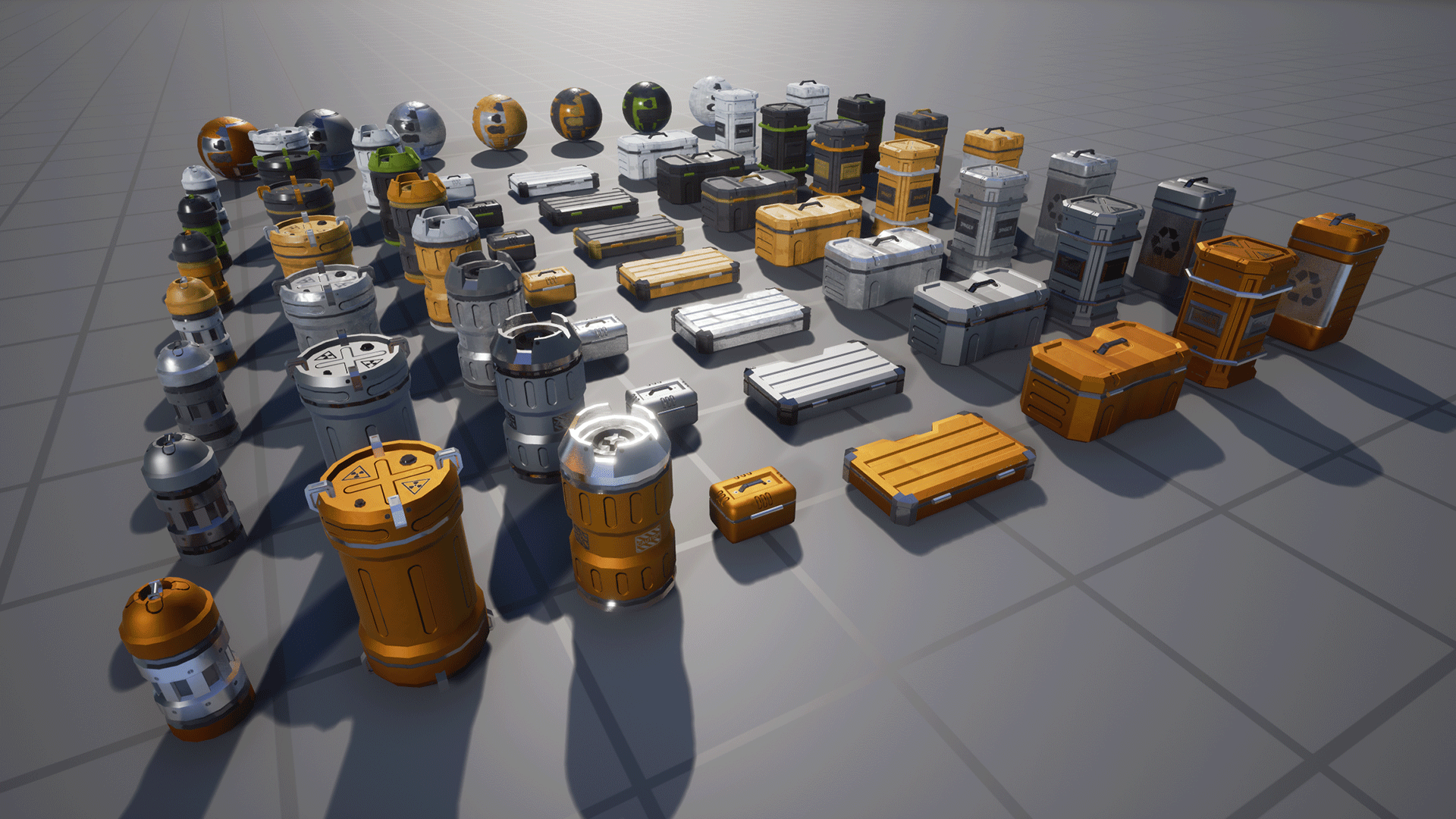 Stylized Crates