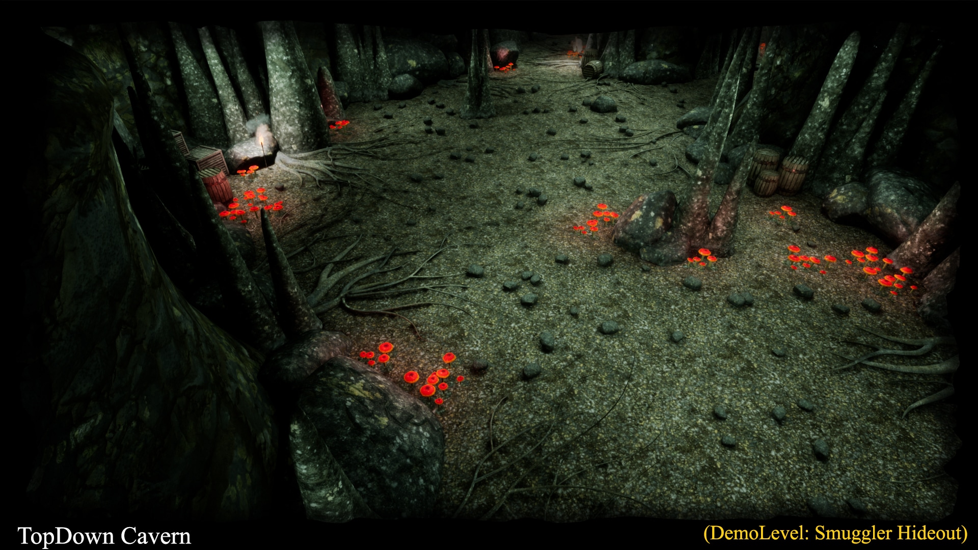 topdown-cavern-in-environments-ue-marketplace