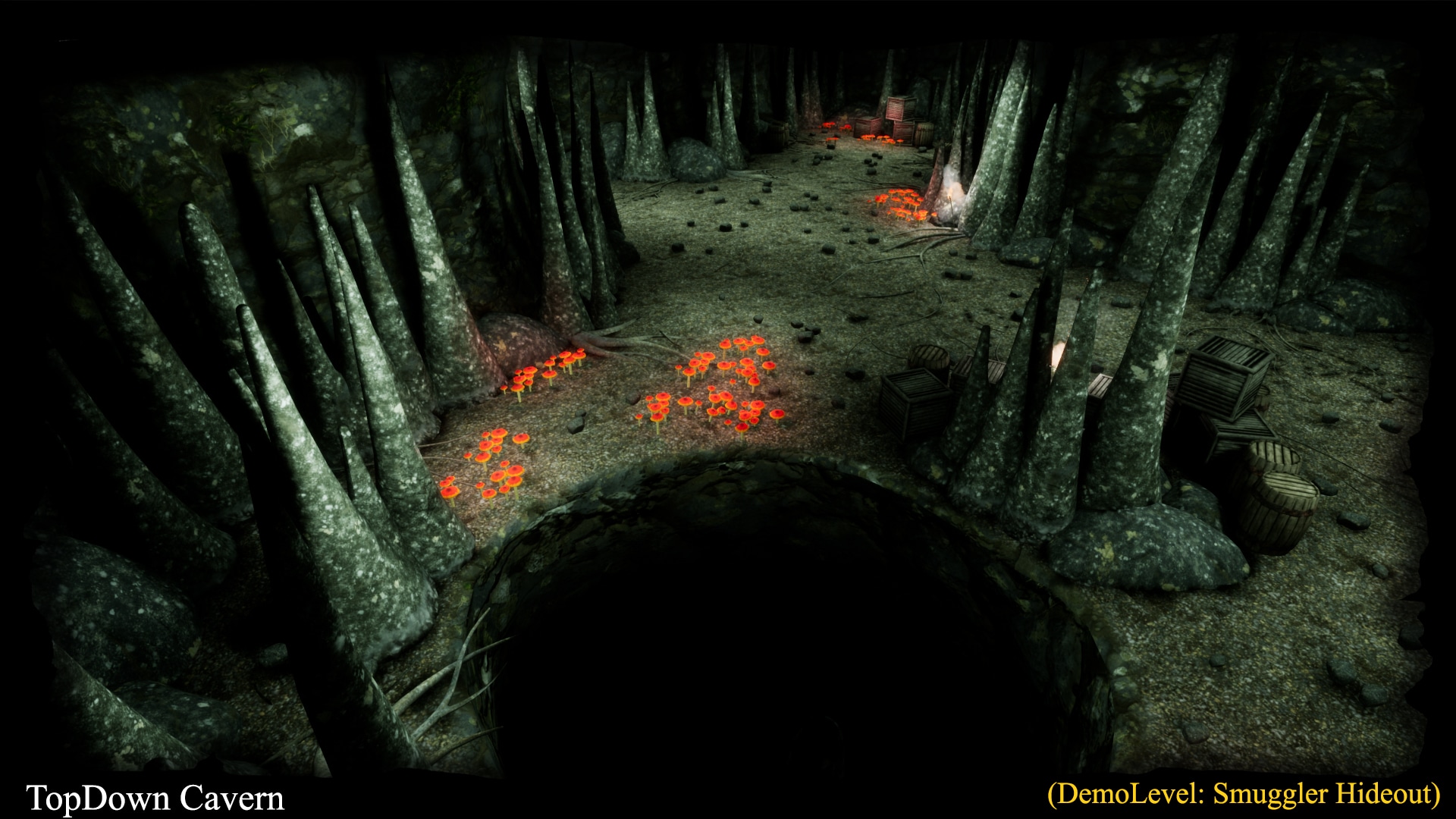 topdown-cavern-in-environments-ue-marketplace