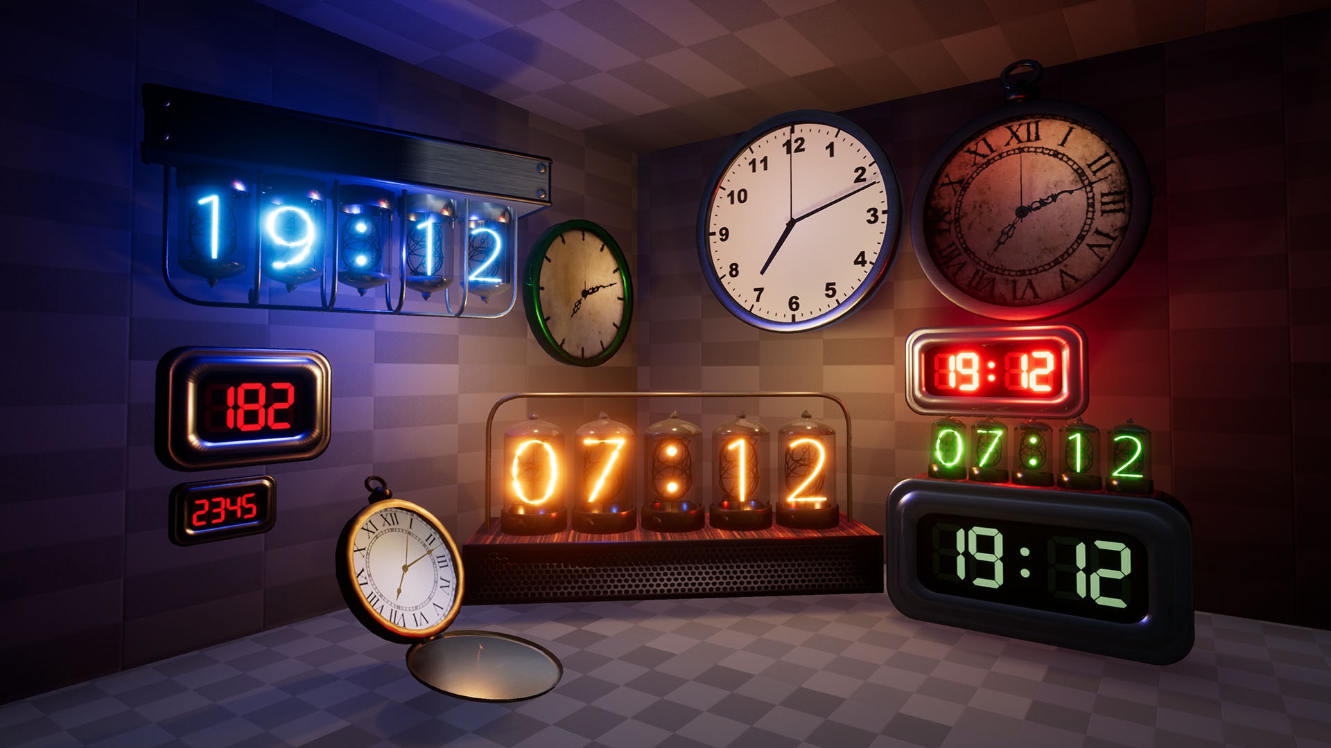 Timers, Clocks and Counters Pack in Props - UE Marketplace