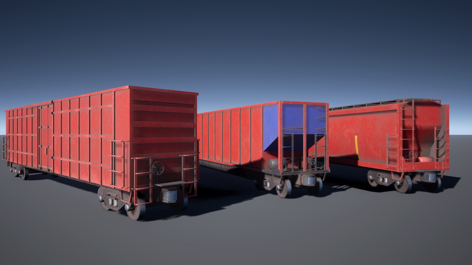 Trains Pack in Props UE Marketplace