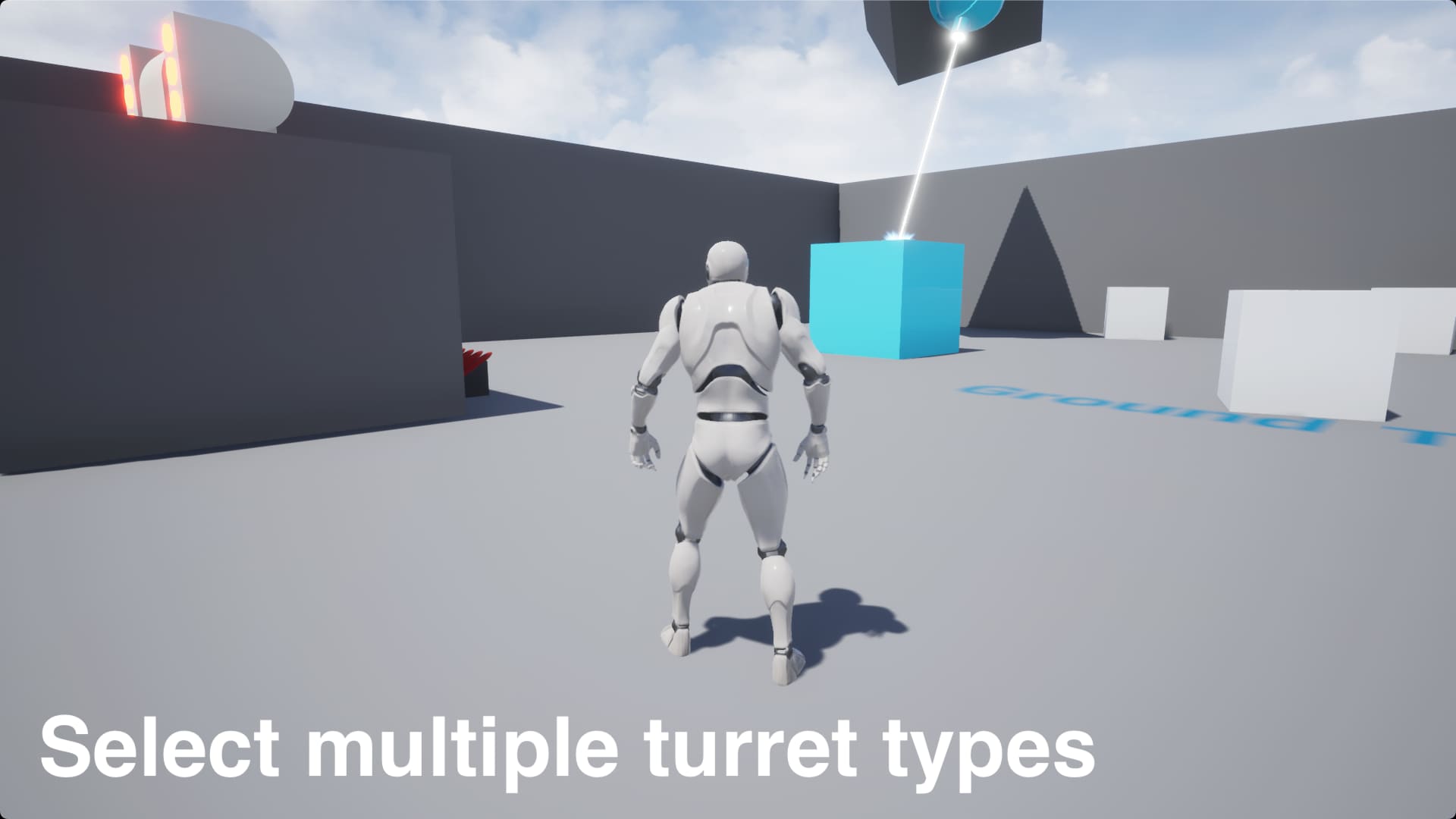 Simple Turrets in Blueprints - UE Marketplace