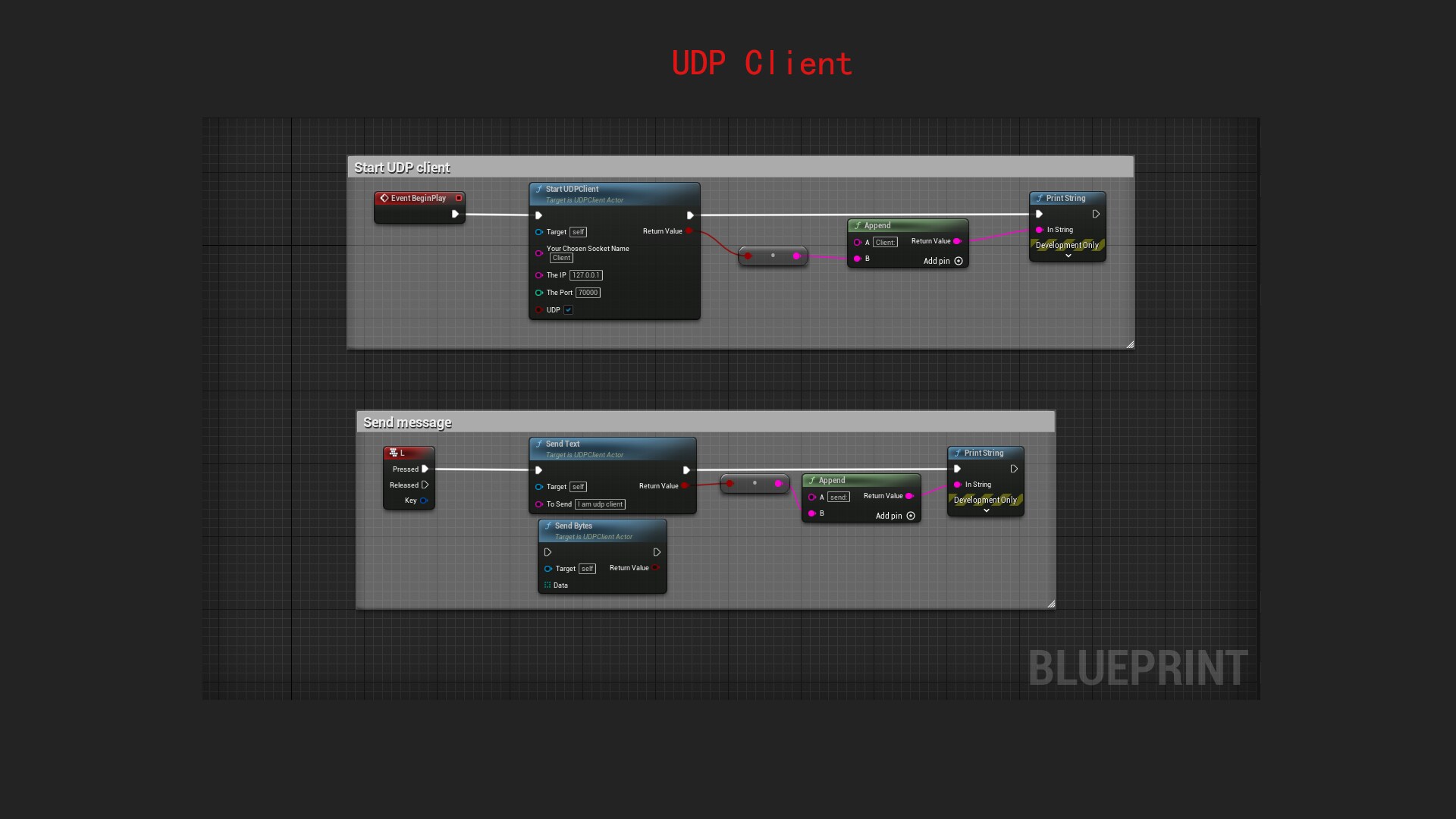 TCP-UDP Client-Server Socket Blueprint Helper In Code, 06/07/2023