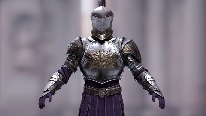 Kraken Lord Knight Armor