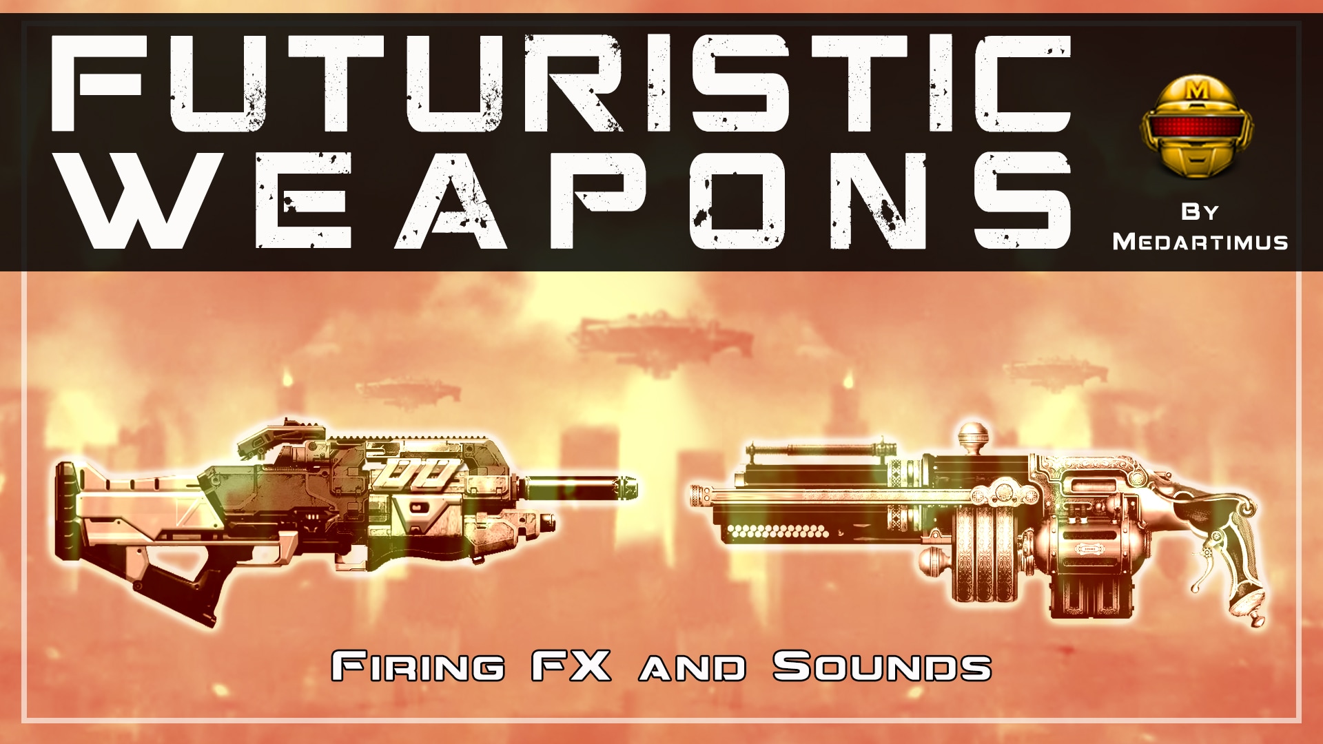 Futuristic Weapons Firing FX with Sounds